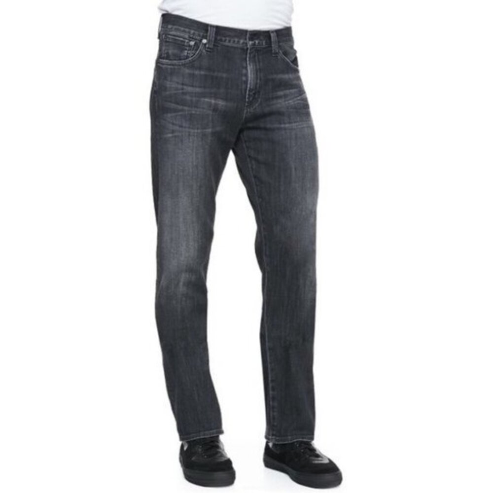 C of H Citizens of Humanity Men's SID Straight Leg Faded Black Wash Jean 34